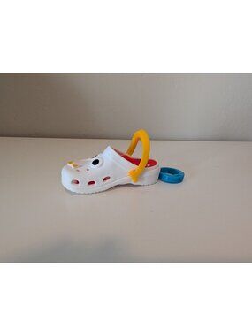 2024 McDonalds Crocs #7 Mini Keychain Happy mean Toy